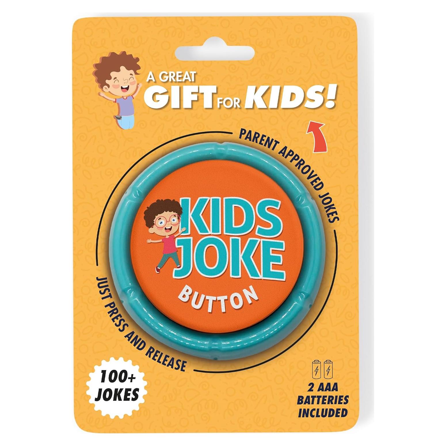 Botón de Chistes para Niños Charlie's Treasures - 100 Chistes Divertidos