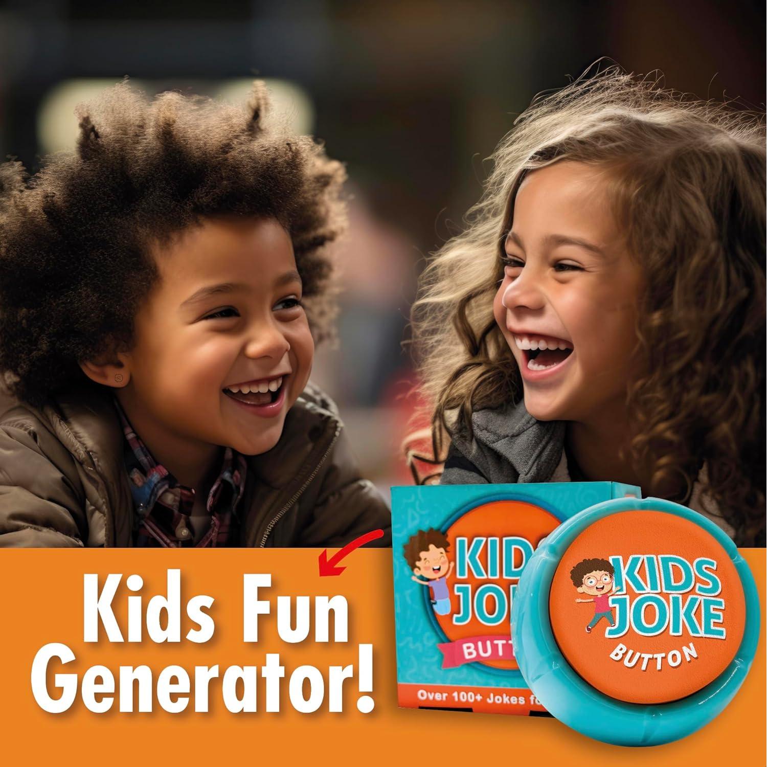 Botón de Chistes para Niños Charlie's Treasures - 100 Chistes Divertidos