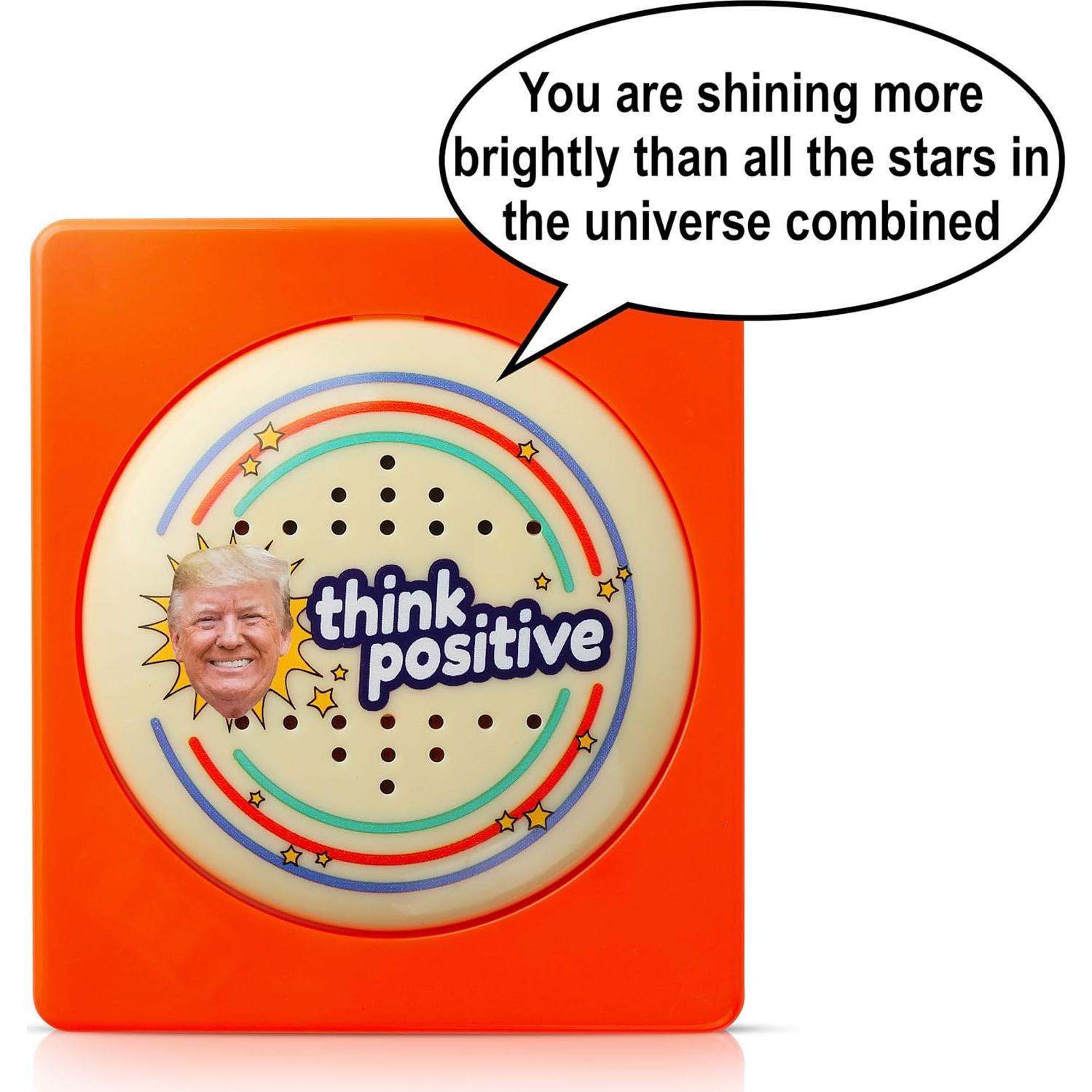 Botón de Afirmaciones Presidenciales Donald Trump - 15 Frases