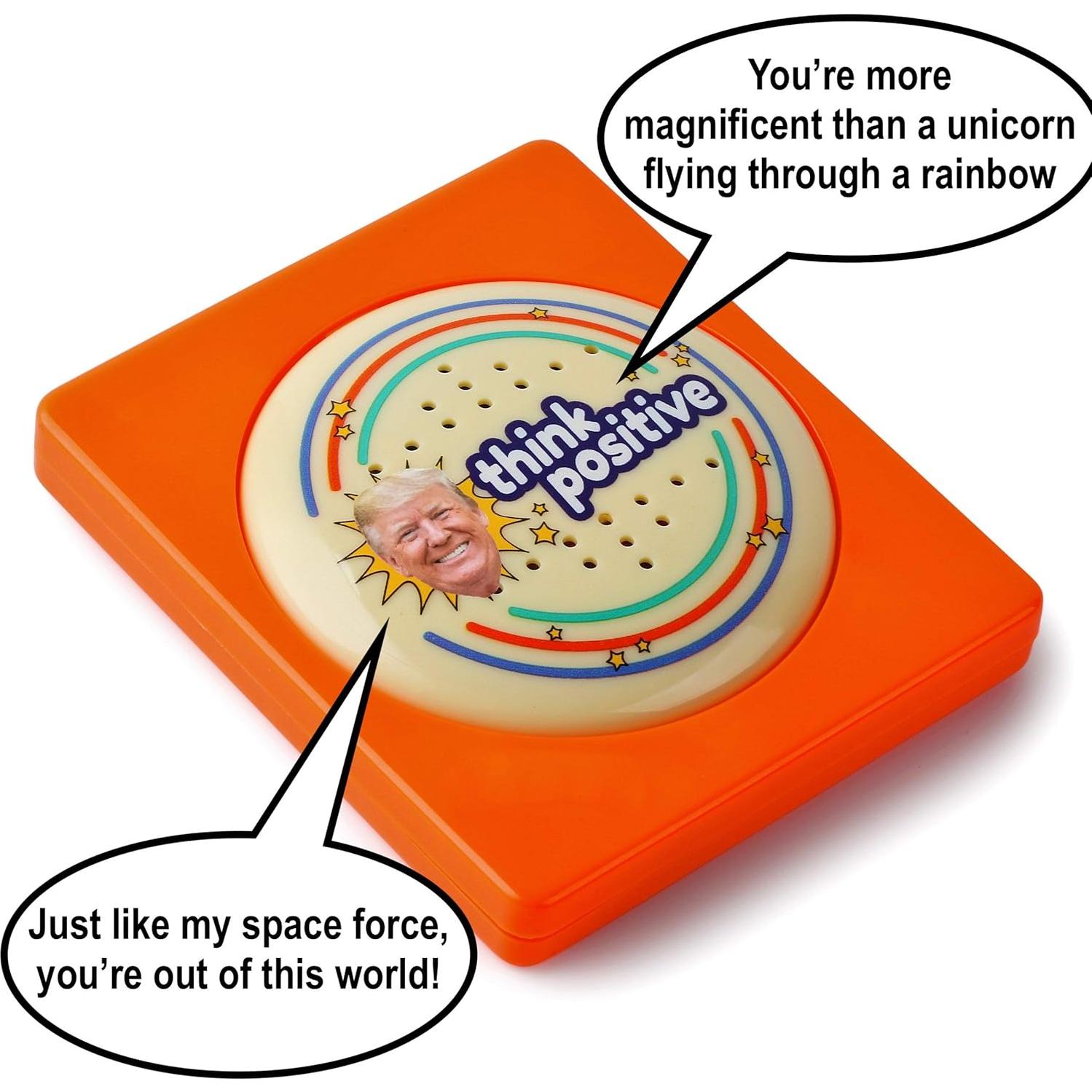 Botón de Afirmaciones Presidenciales Donald Trump - 15 Frases