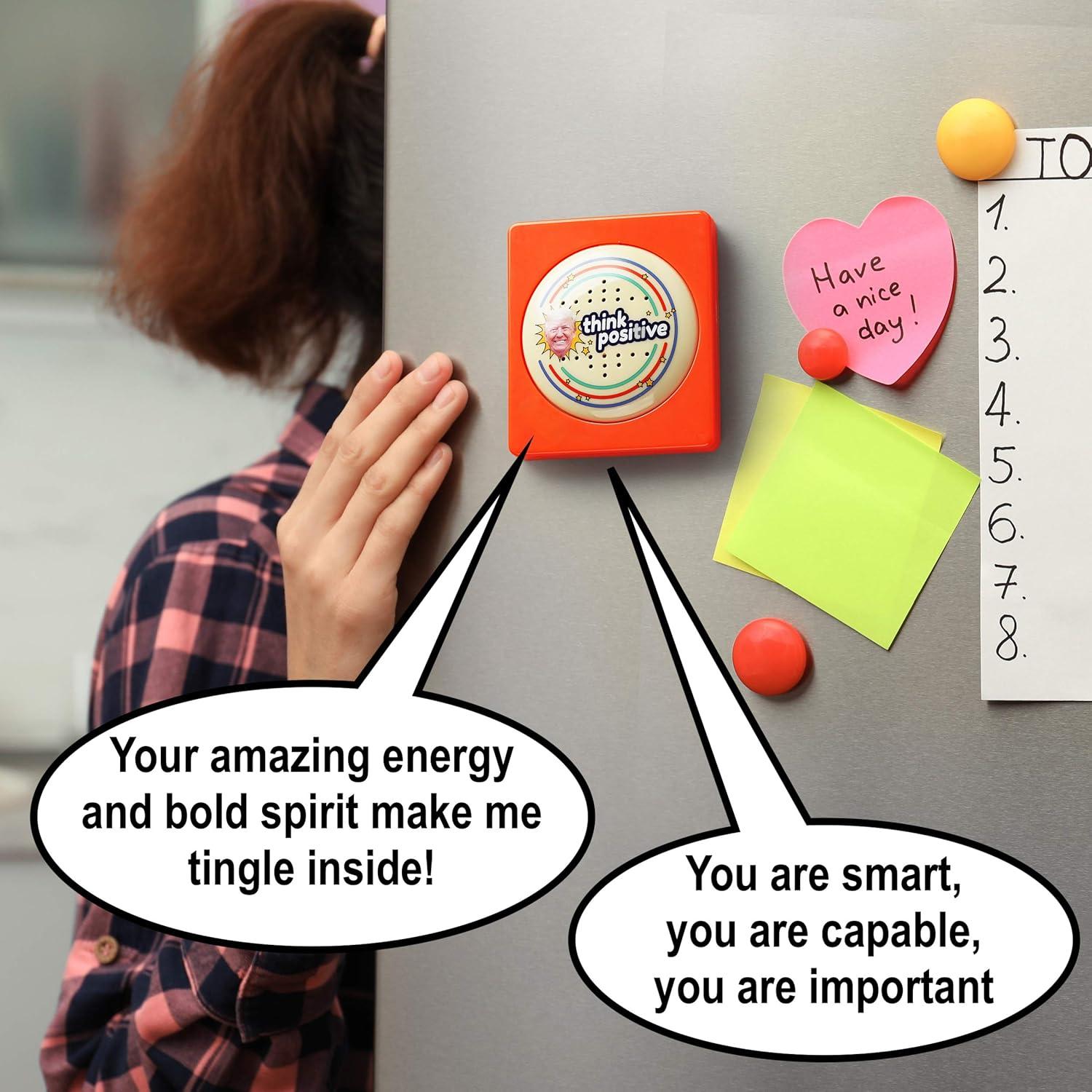 Botón de Afirmaciones Presidenciales Donald Trump - 15 Frases