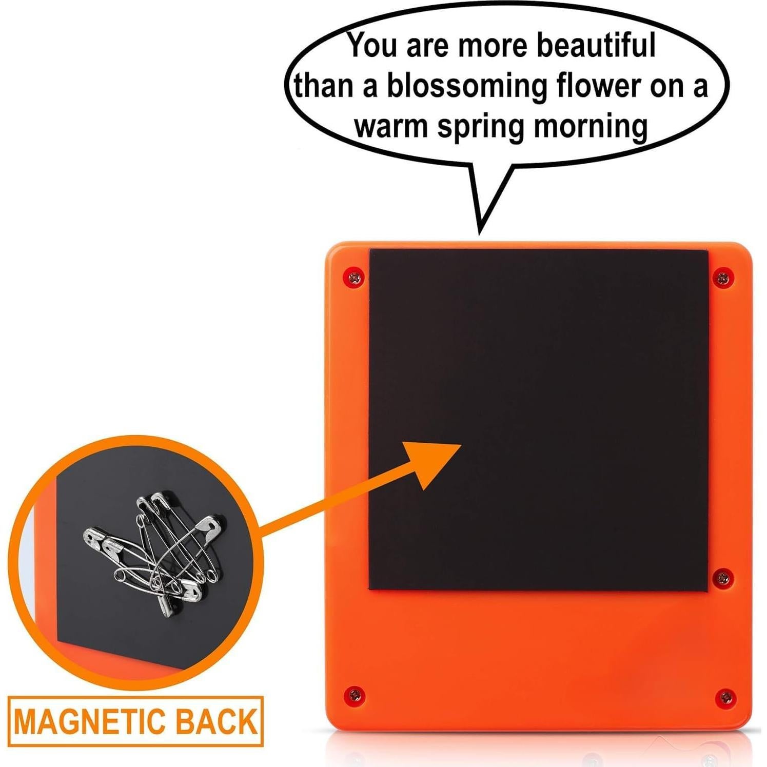 Botón de Afirmaciones Presidenciales Donald Trump - 15 Frases