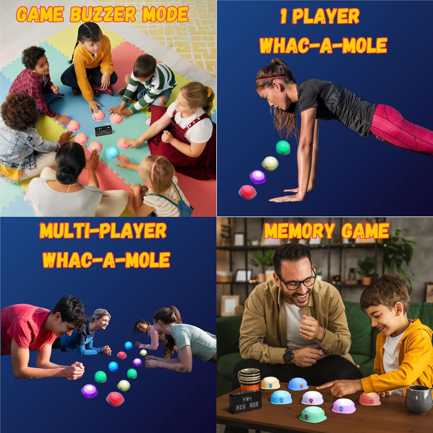 Sistema de timbre inalámbrico Trebisky para 10 jugadores