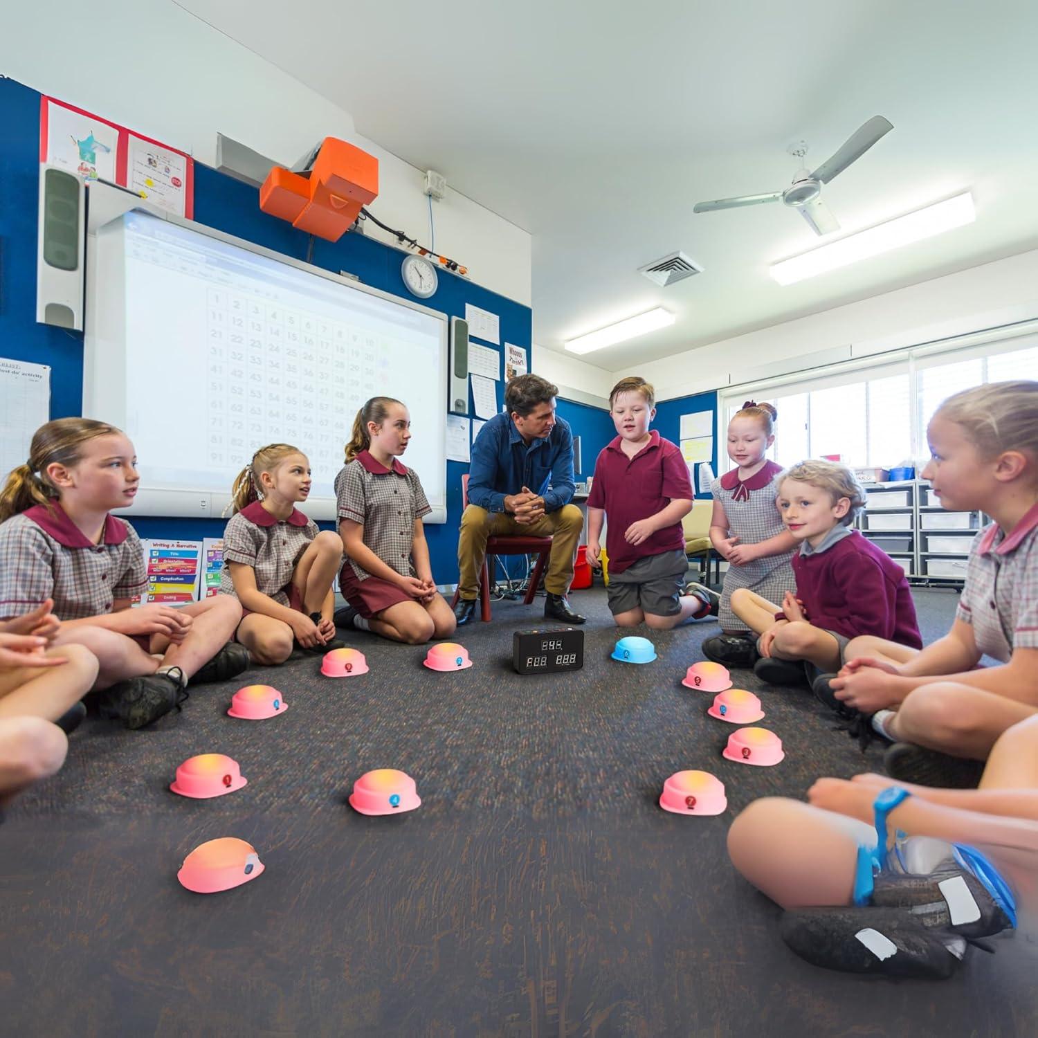 Sistema de timbre inalámbrico Trebisky para 10 jugadores