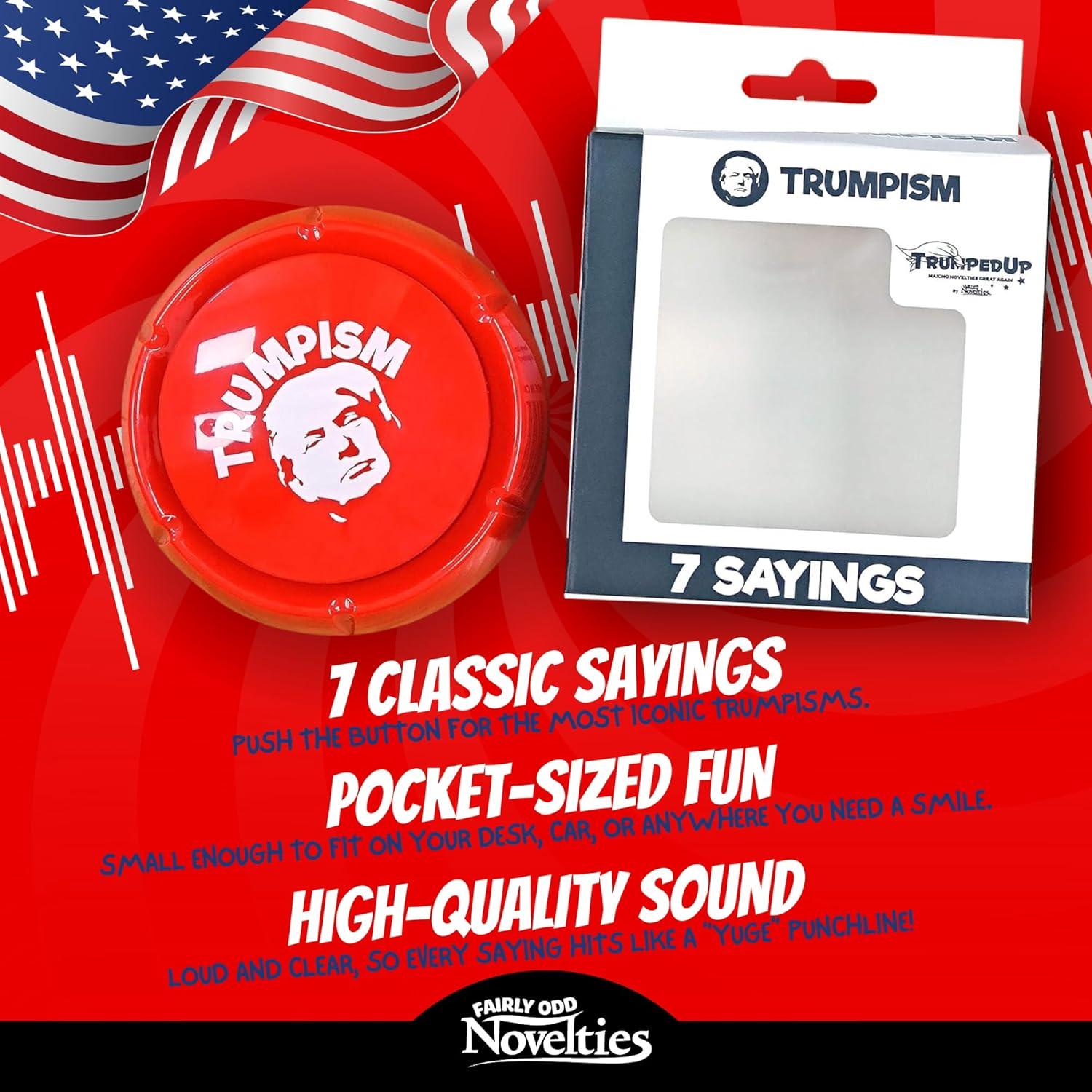 Botón de Sonido Fairly Odd Novelties TrumpedUp 7 Frases