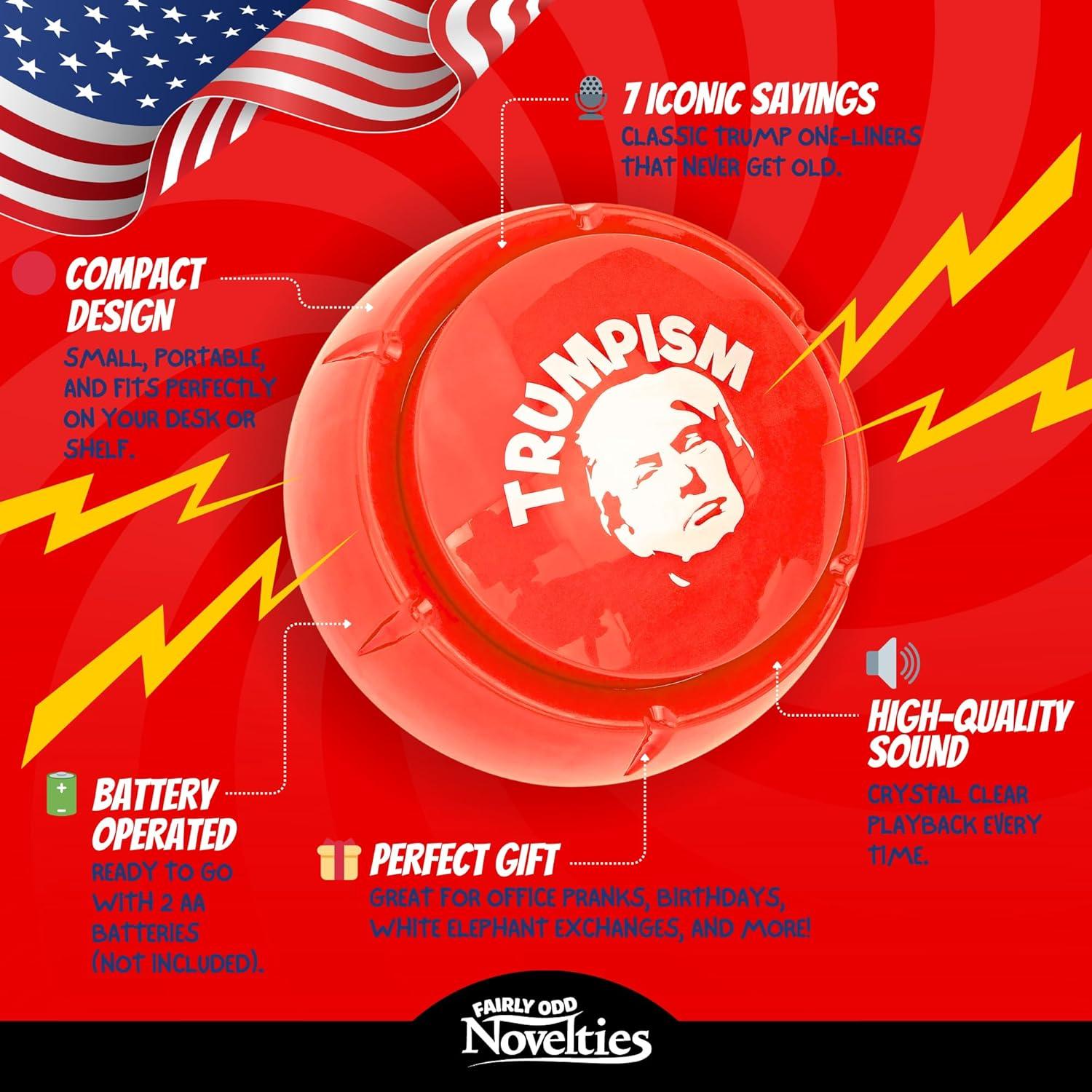 Botón de Sonido Fairly Odd Novelties TrumpedUp 7 Frases