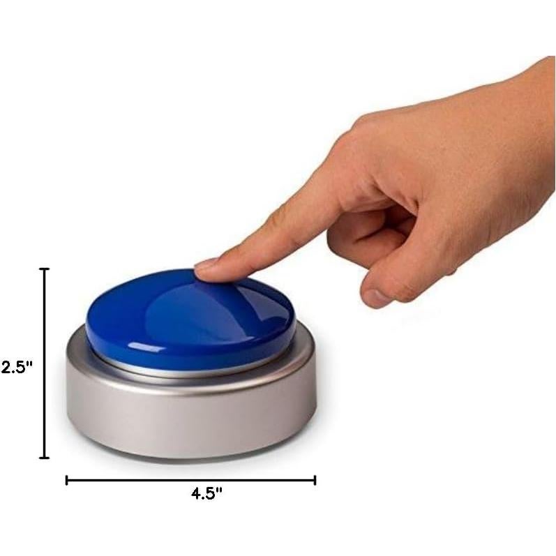 Reloj Hablante Extra Grande Cirbic Azul para Ciegos y Ancianos