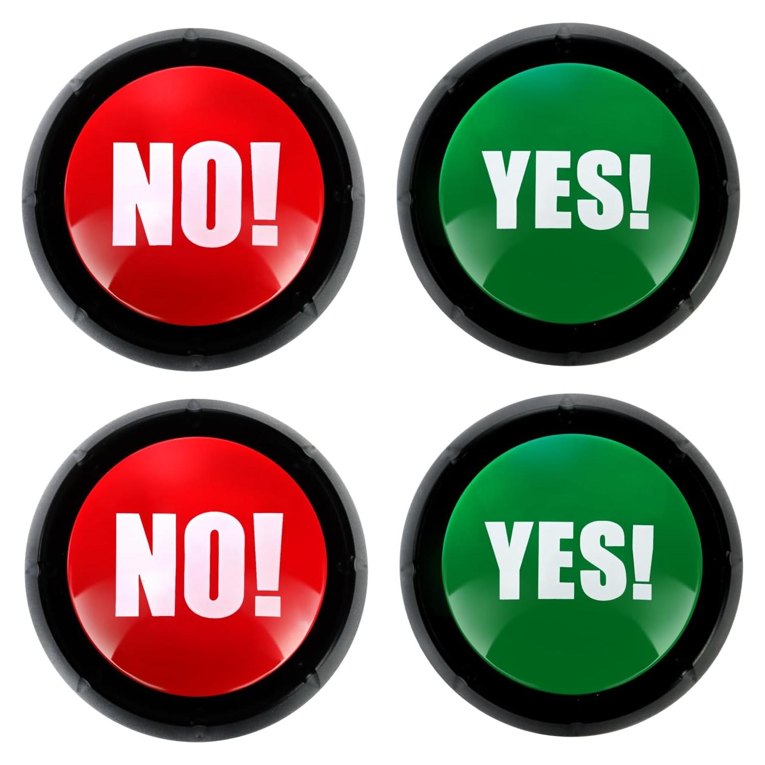 Paquete de 4 Buzzers de Respuesta Cididu para Juegos