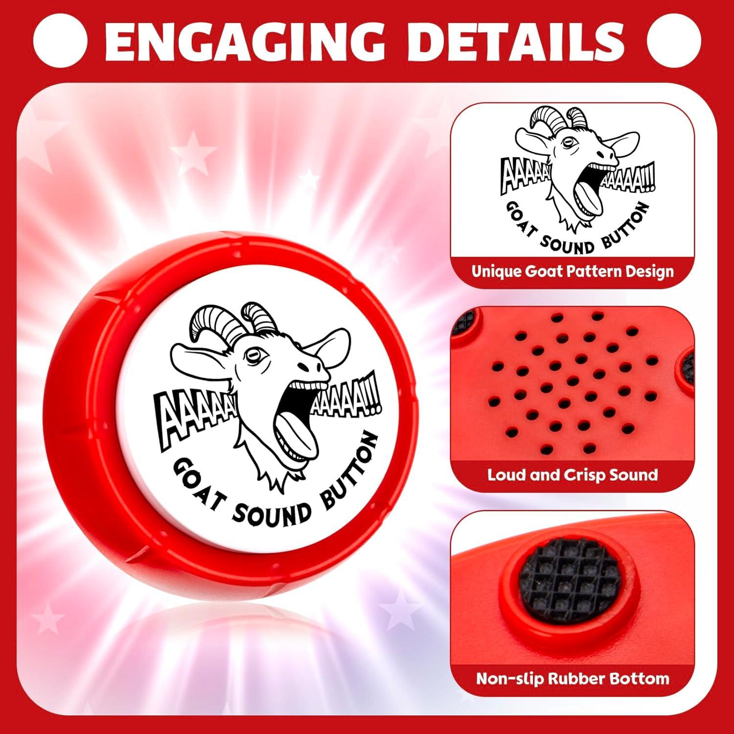 Juguete de escritorio FunisFun cabra con sonido divertido