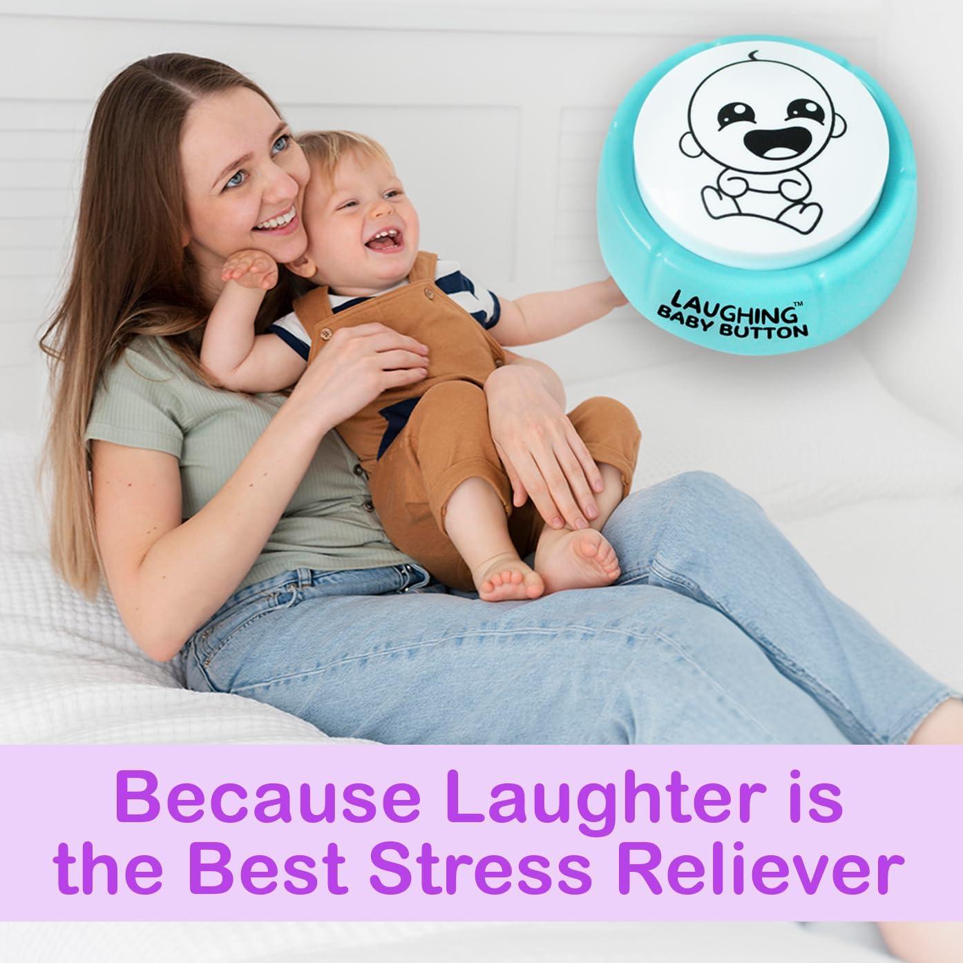Botón de Bebé Riendo Kio Store | Alivio del Estrés y Ansiedad