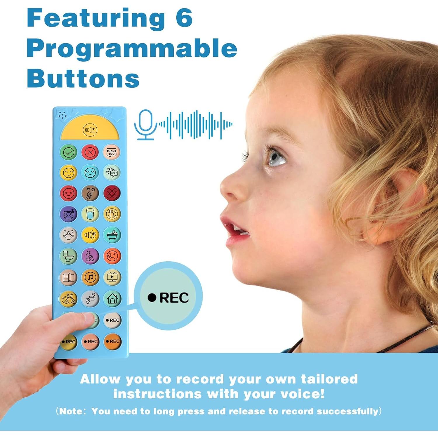 Dispositivo AAC Joyreal para Autismo con 6 Botones Programables