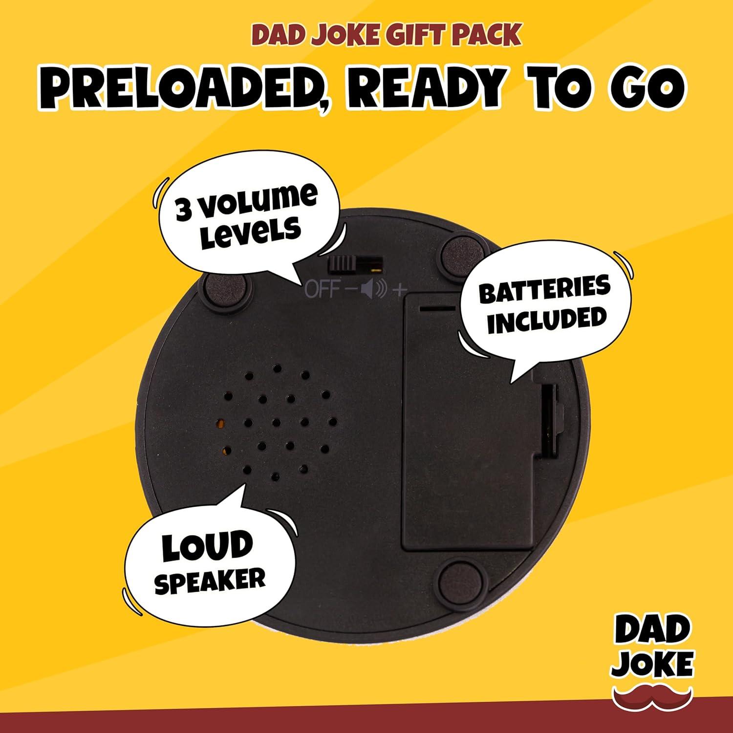 Set de Regalo Chistes de Papá - Abridor y Botón Hablante