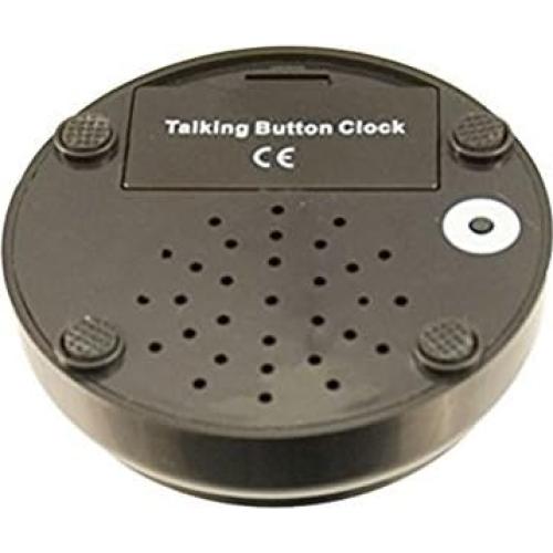 Reloj Despertador Hablante Cirbic Blanco con Botón Grande