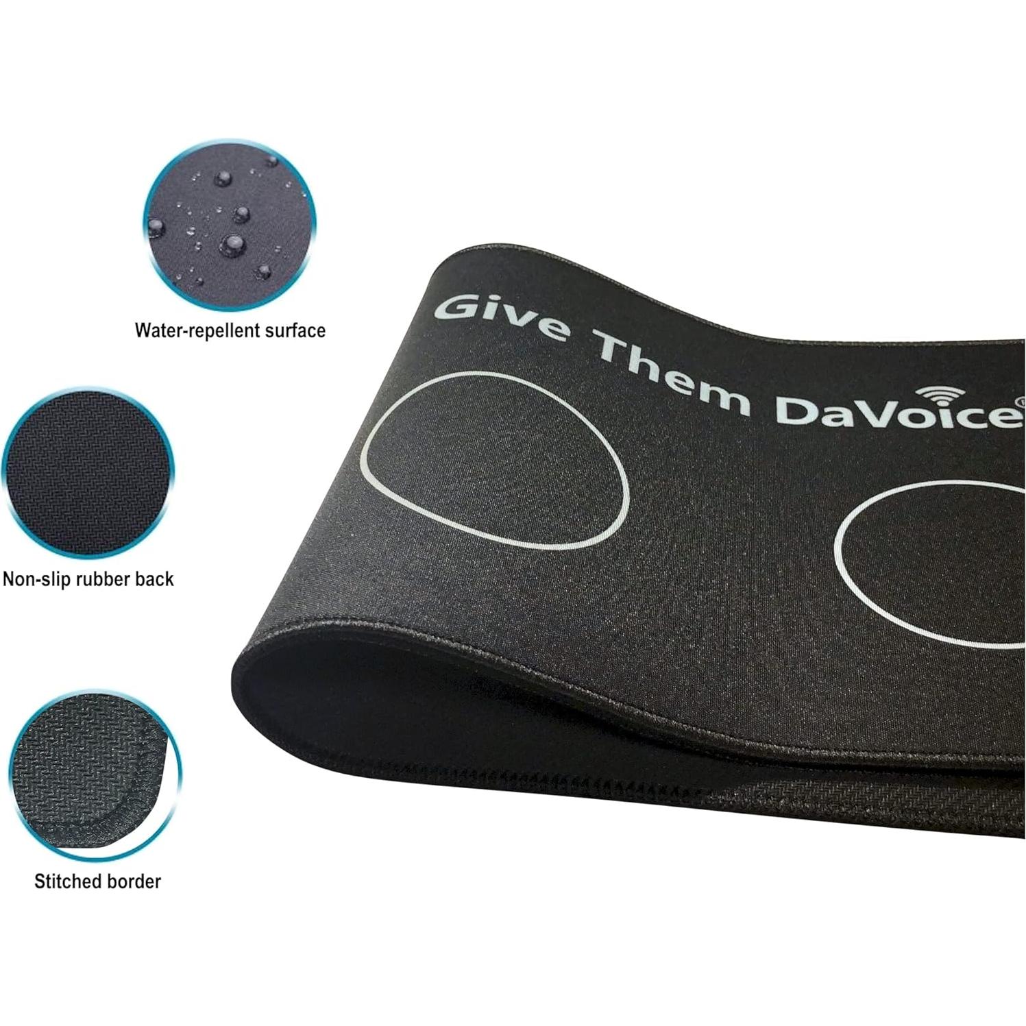 Alfombra de Botones para Perros DaVoice 4 Ubicaciones Antideslizante