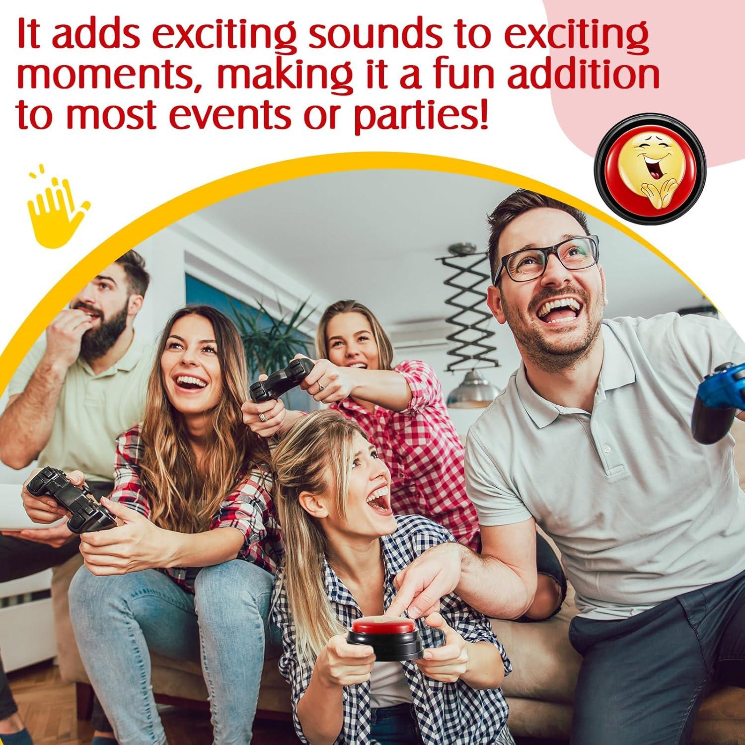 Botones de Aplauso Divertidos Copkim - 2 Pcs, Alivio Estrés