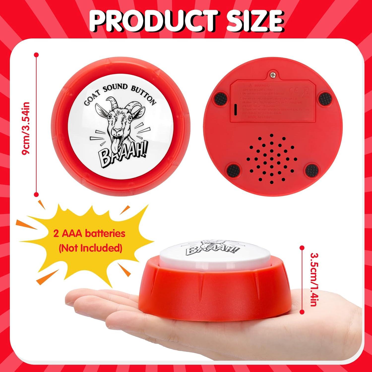 Botón de Sonido de Cabra Gritona Kazimay - Antiestrés