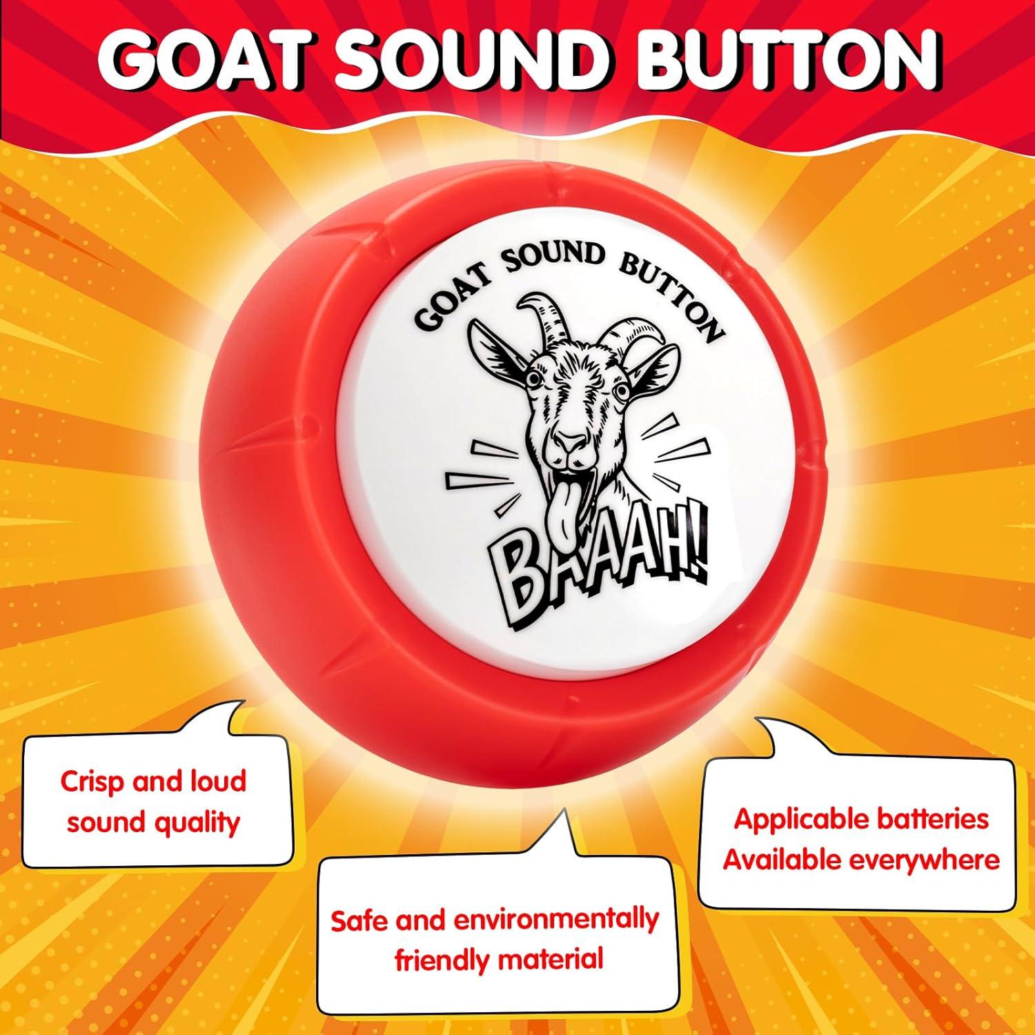 Botón de Sonido de Cabra Gritona Kazimay - Antiestrés