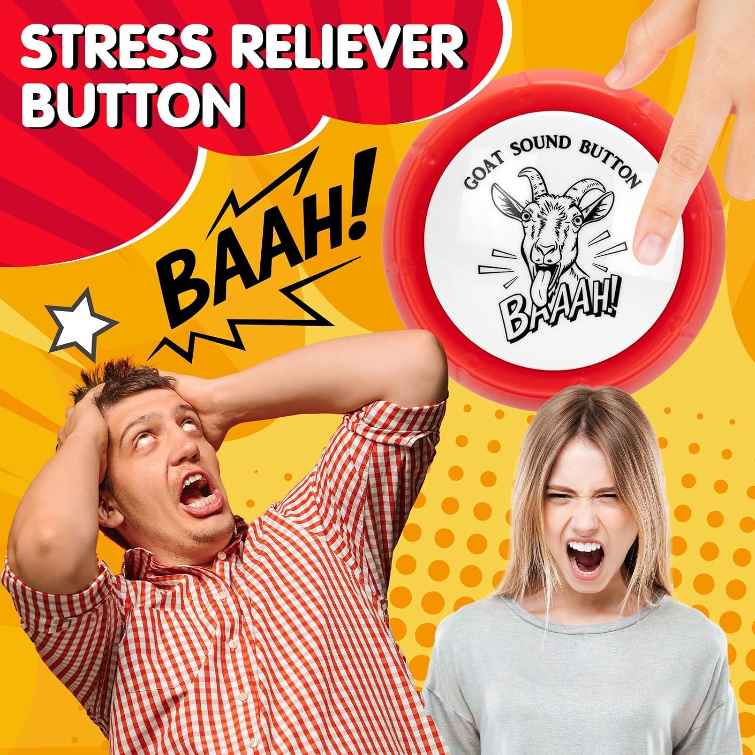 Botón de Sonido de Cabra Gritona Kazimay - Antiestrés