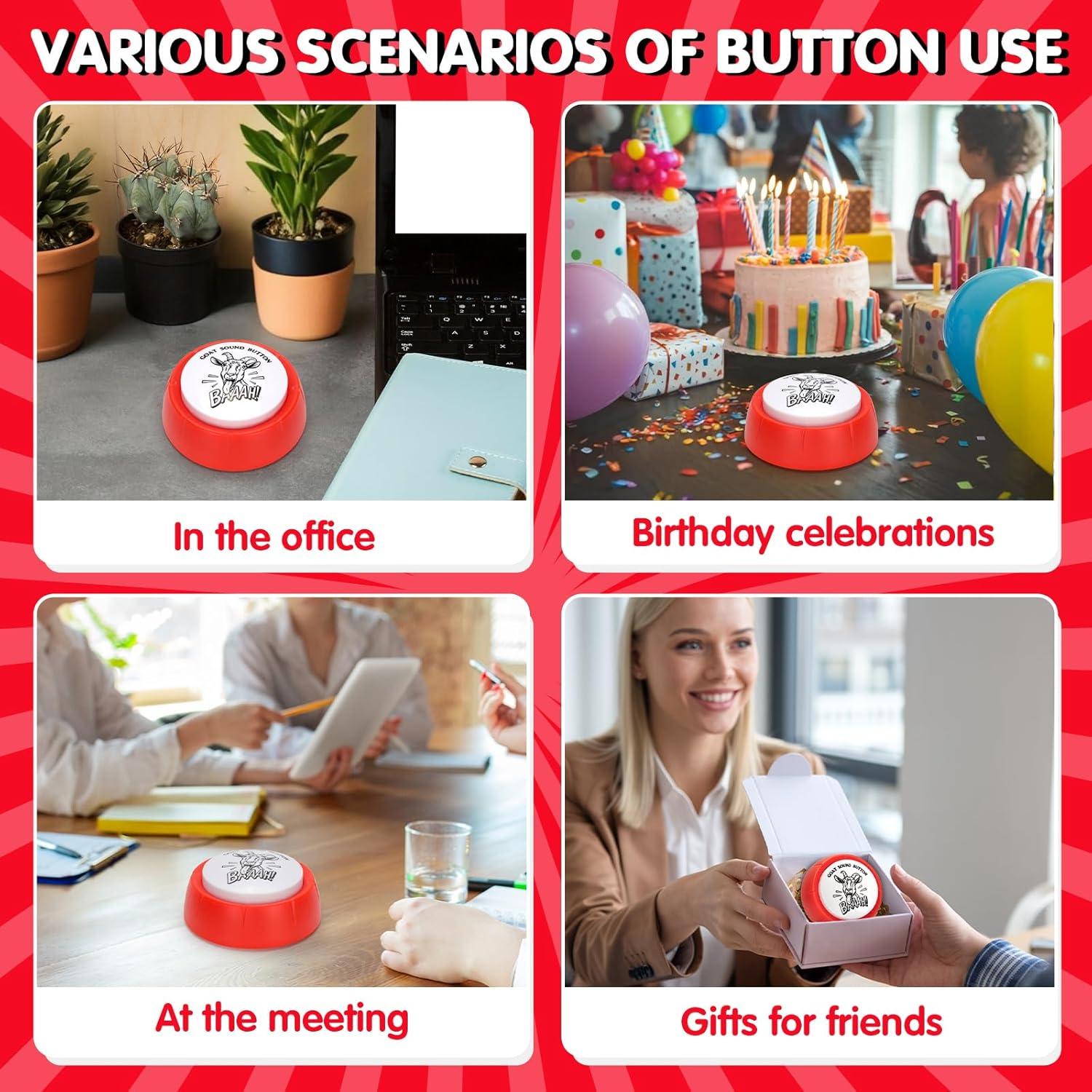 Botón de Sonido de Cabra Gritona Kazimay - Antiestrés