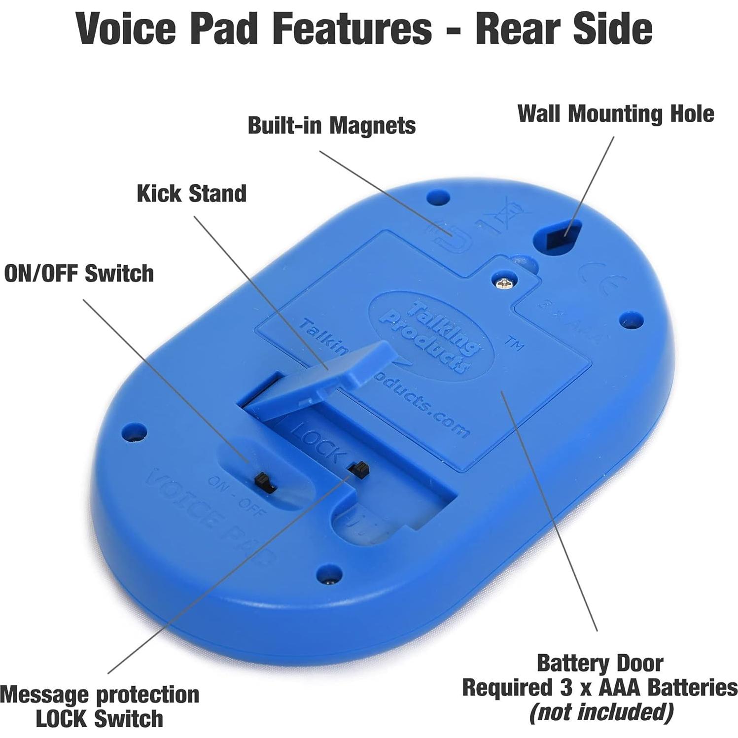 Grabadora de Voz Voice Pad Productos que Hablan 40 Segundos