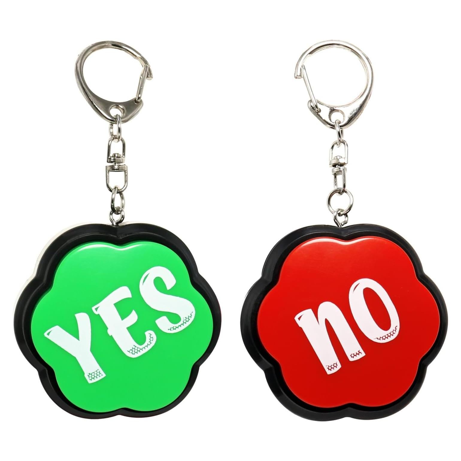 Juego de 2 Timbres Portátiles Sí y No ANLIKY - Sonido Claro