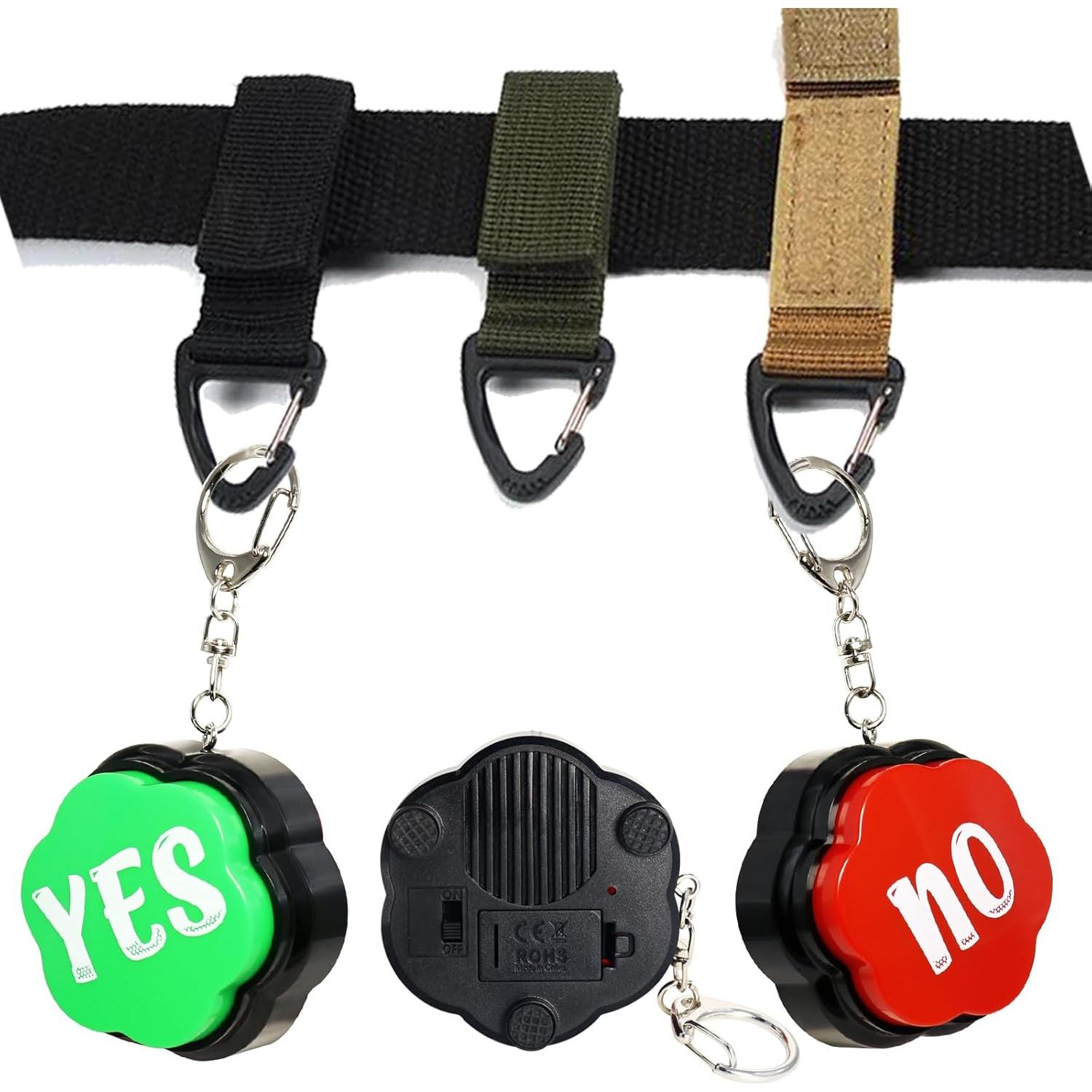 Juego de 2 Timbres Portátiles Sí y No ANLIKY - Sonido Claro