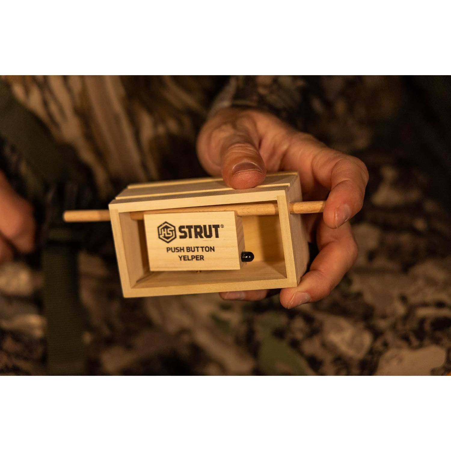 Yelper de Botón Hunters Specialties HS Strut Madera Compacto