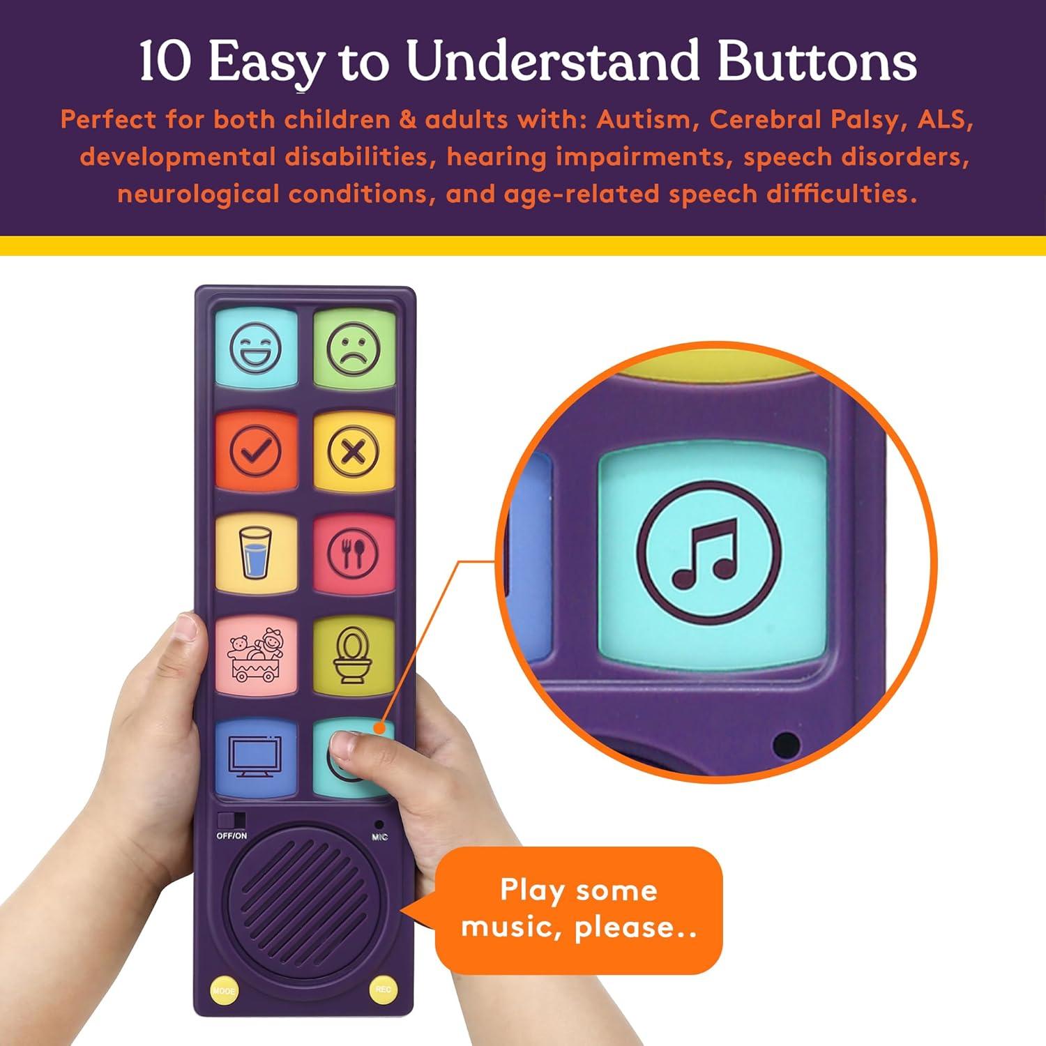 Dispositivo de Comunicación AAC Talker Buddy Suministros Especiales