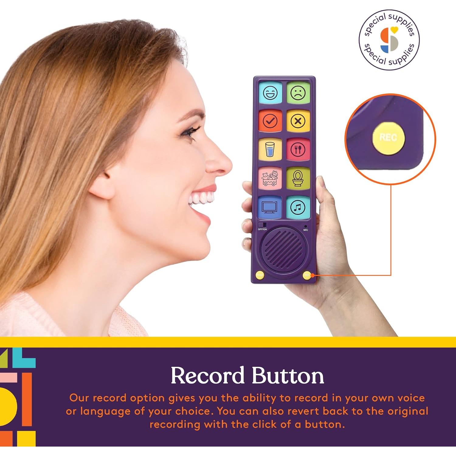 Dispositivo de Comunicación AAC Talker Buddy Suministros Especiales