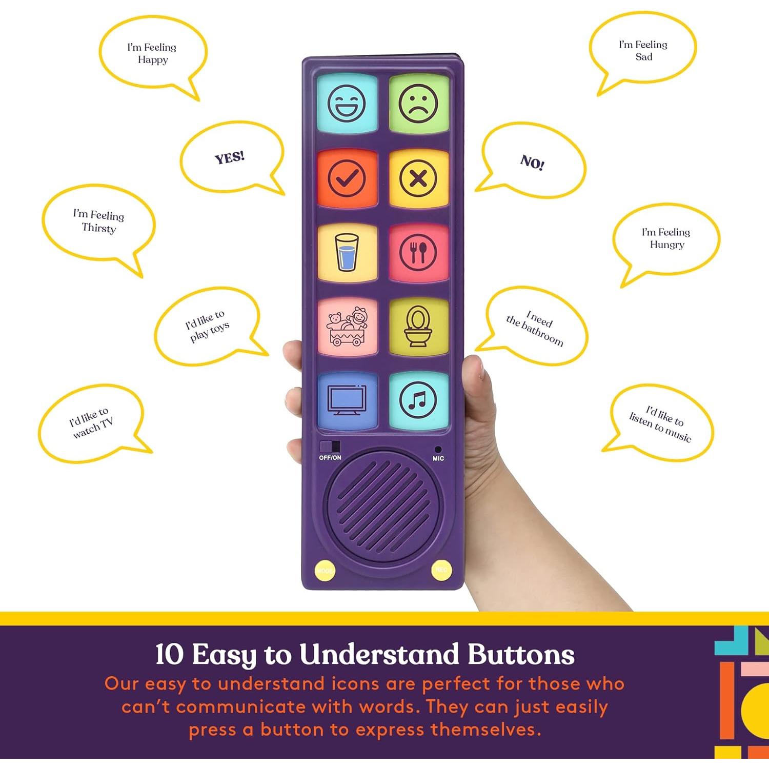 Dispositivo de Comunicación AAC Talker Buddy Suministros Especiales