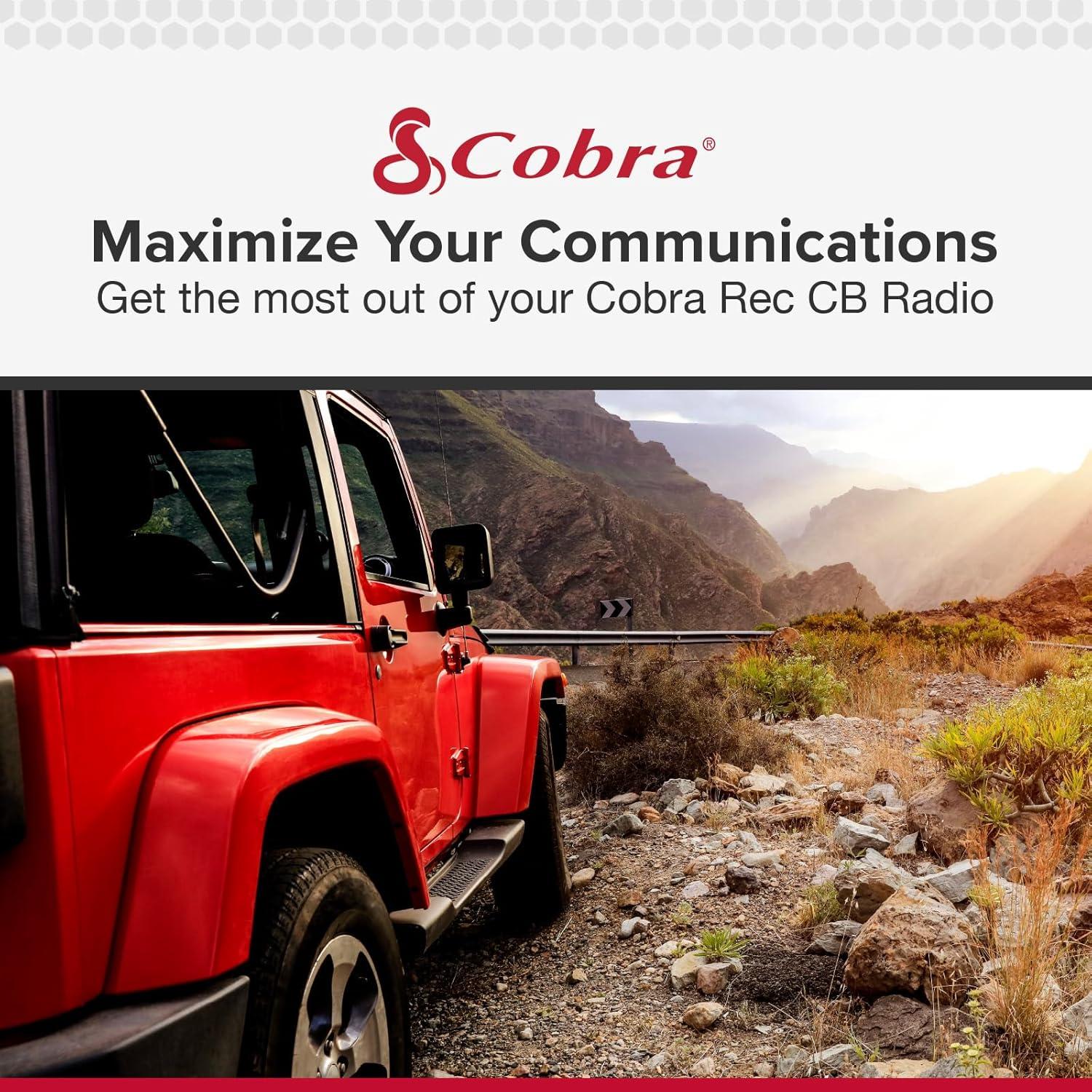 Botón Inalámbrico Push-to-Talk Cobra 75 All Road - Manos Libres