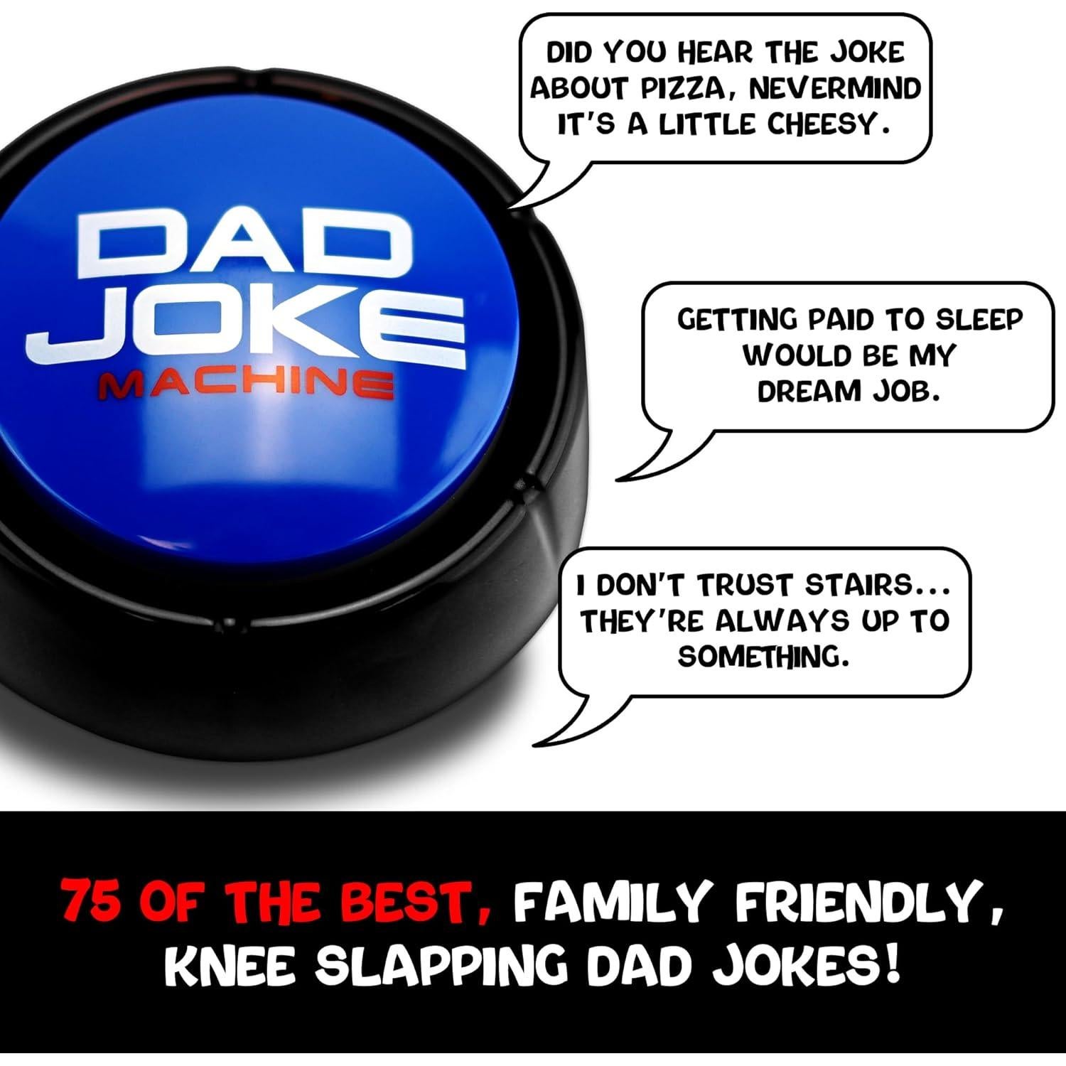 Botón de Chistes de Papá Original - 75 Chistes Divertidos