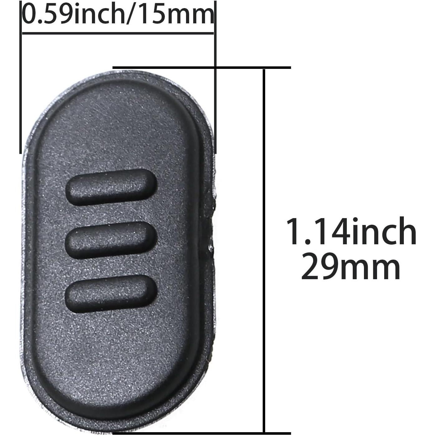 Botones PTT MEETOOT para Walkie Talkie Motorola A10 A12 - 2 Piezas