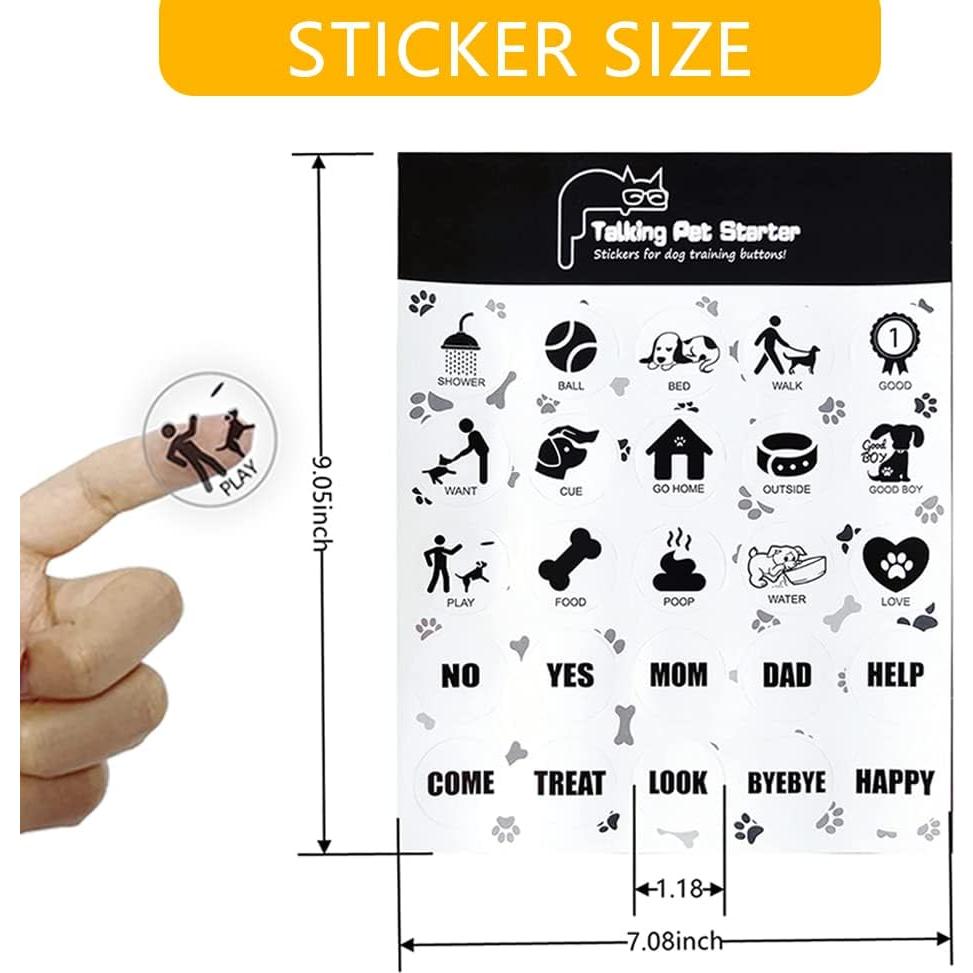 Pegatinas de Entrenamiento para Mascotas BOSKEY - 25 Acciones