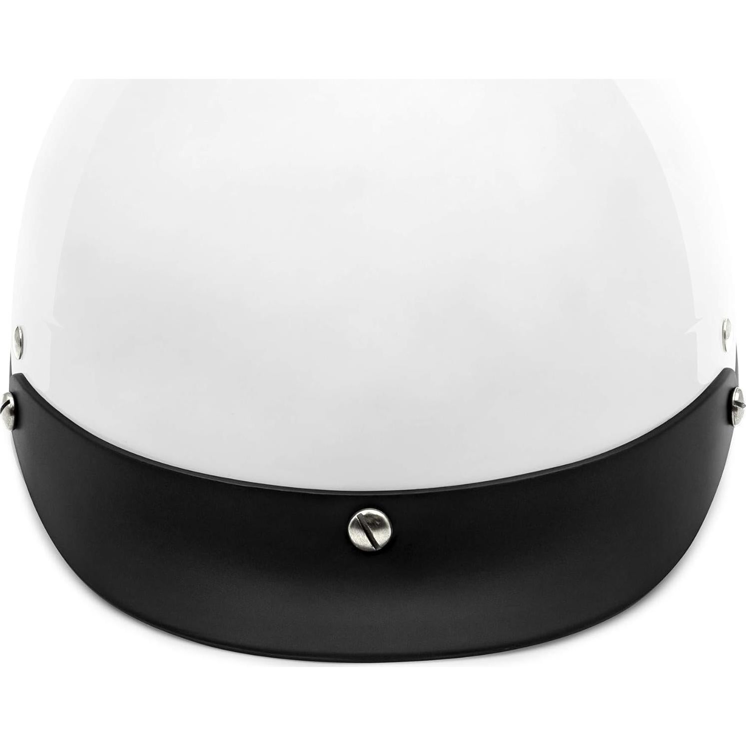 Casco VCAN V5 Cruiser Blanco Brillante Unisex