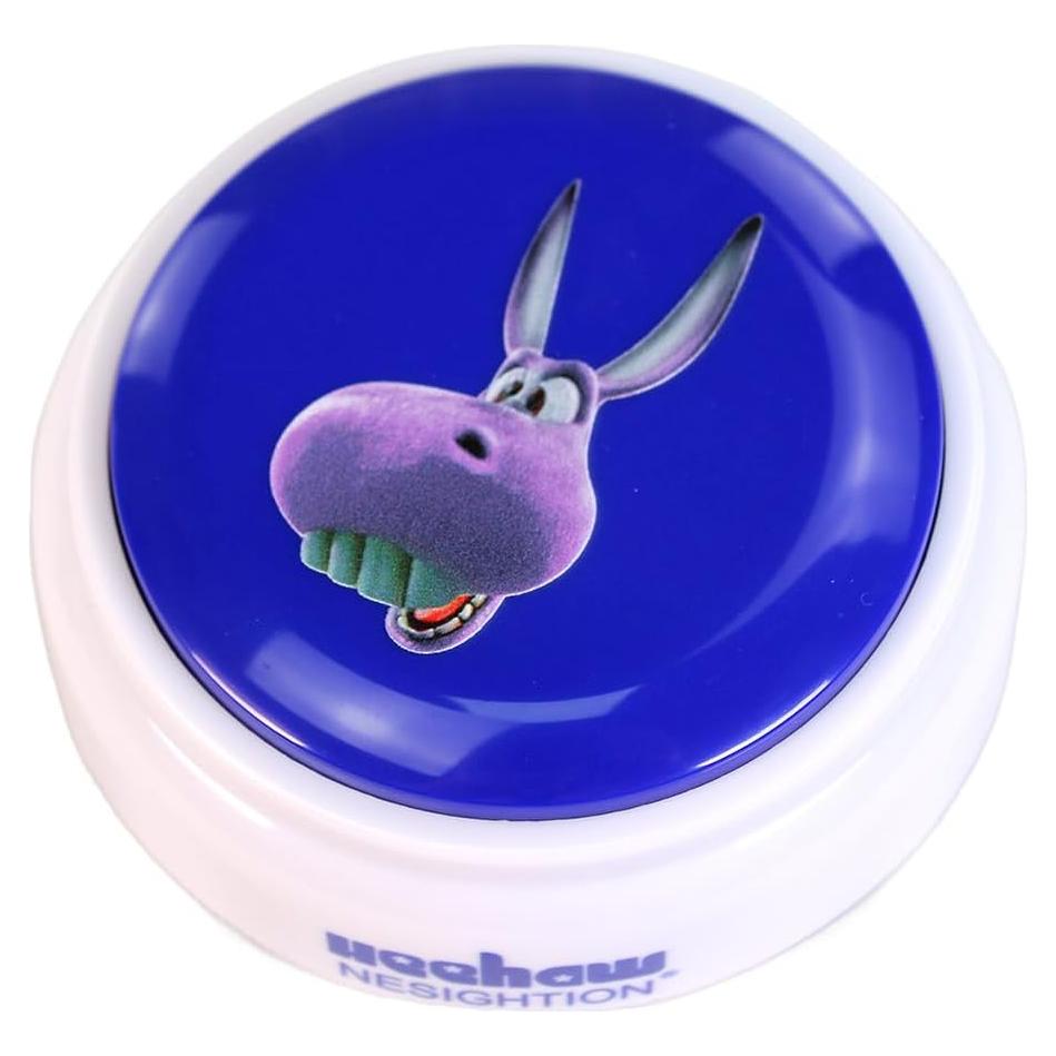 Botón HEE-haw de Burro - Sonidos Divertidos y Baterías Incluidas