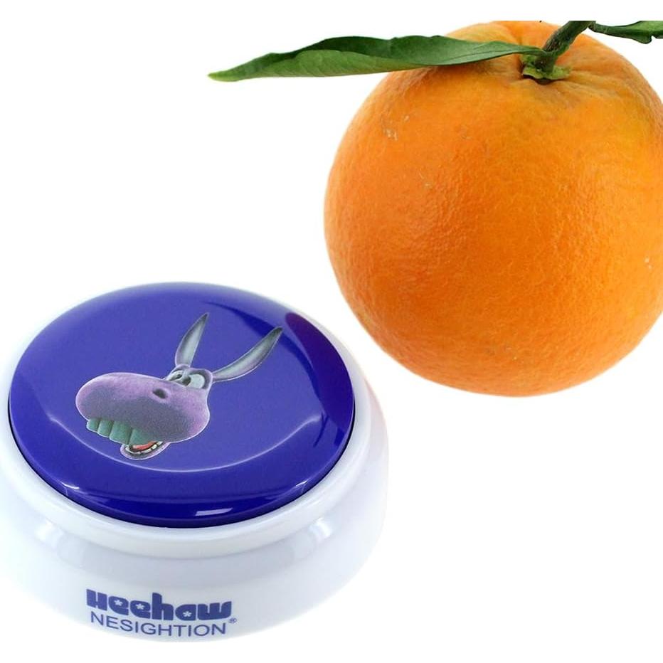 Botón HEE-haw de Burro - Sonidos Divertidos y Baterías Incluidas