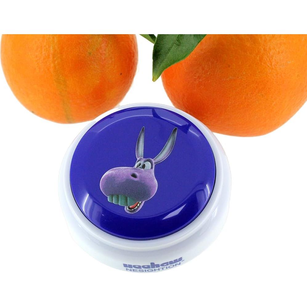 Botón HEE-haw de Burro - Sonidos Divertidos y Baterías Incluidas