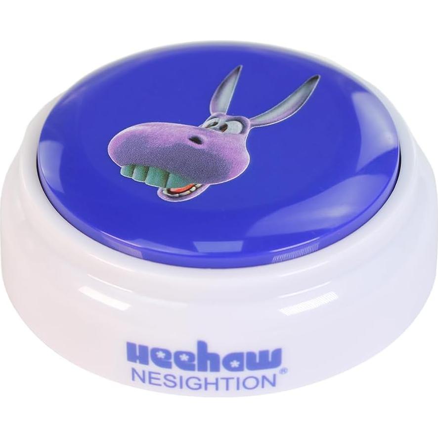 Botón HEE-haw de Burro - Sonidos Divertidos y Baterías Incluidas