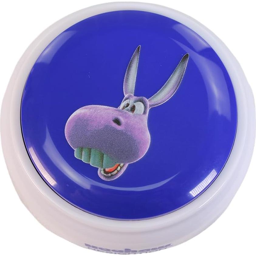 Botón HEE-haw de Burro - Sonidos Divertidos y Baterías Incluidas