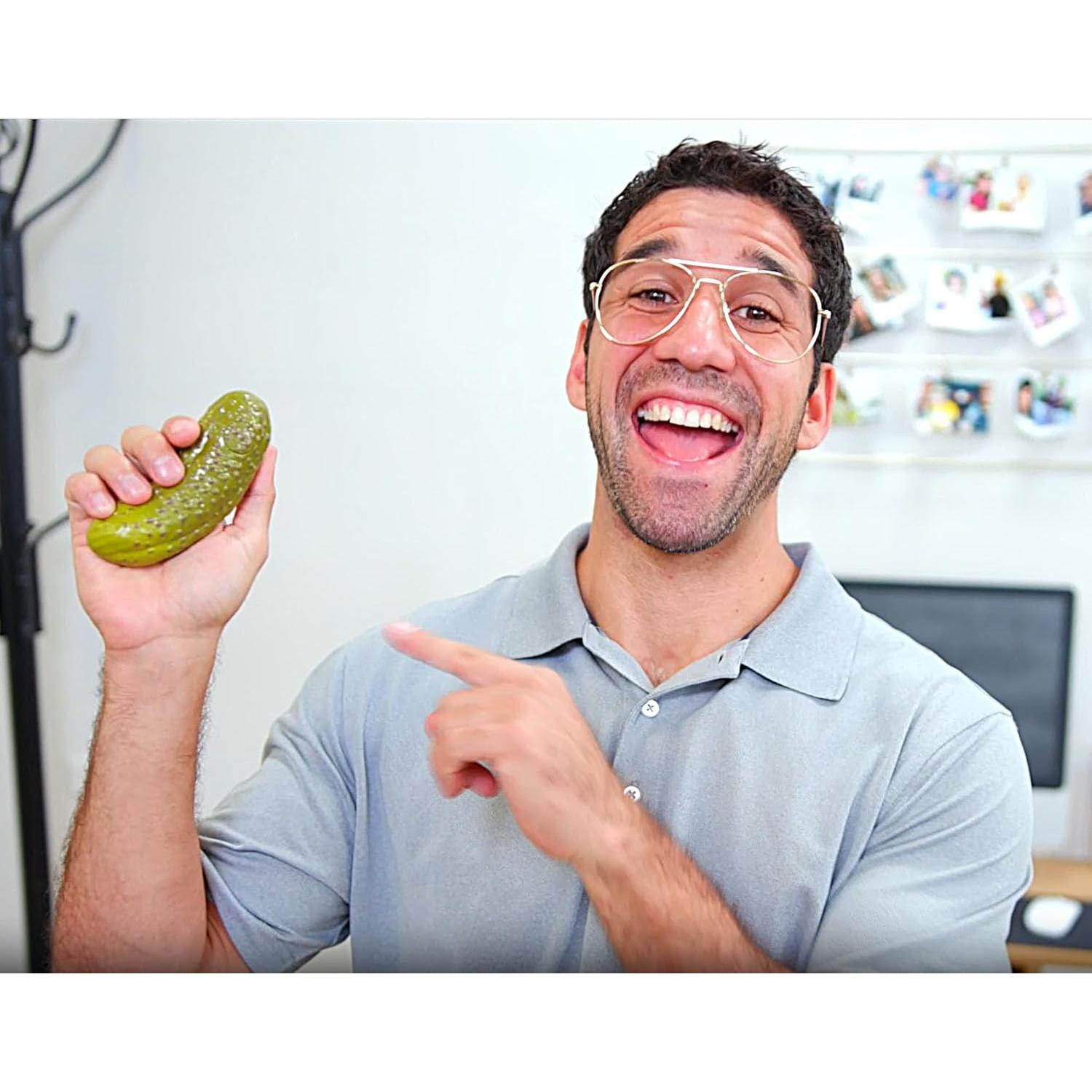 Botón de Chistes de Papá DR DINGUS en Forma de Pepinillo - 100+ Chistes