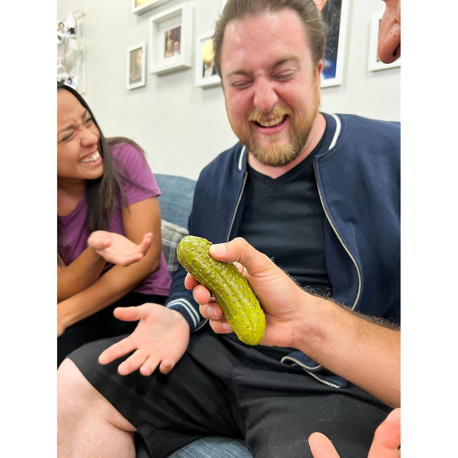 Botón de Chistes de Papá DR DINGUS en Forma de Pepinillo - 100+ Chistes