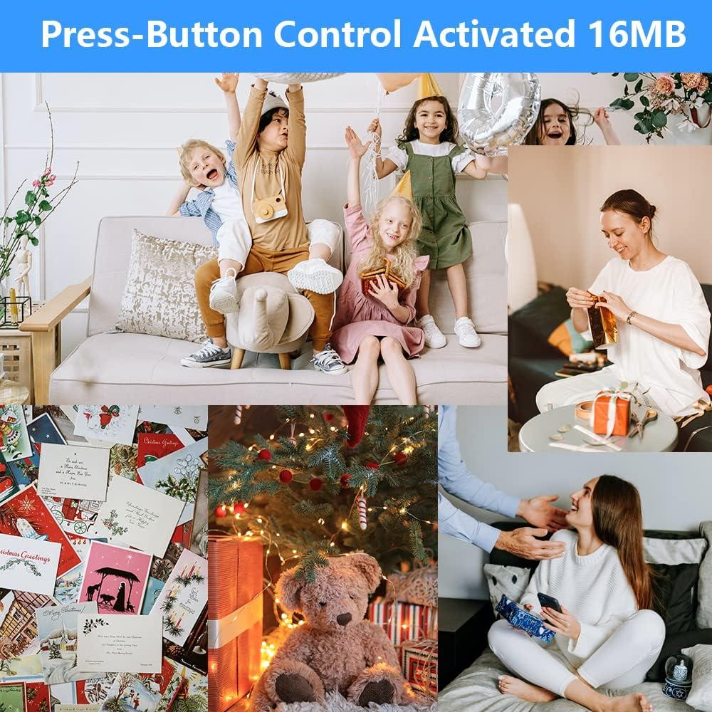 Módulo de Sonido XLW JR1653 - Grabación 16 Minutos, 16MB, USB-C, Azul 2Pack