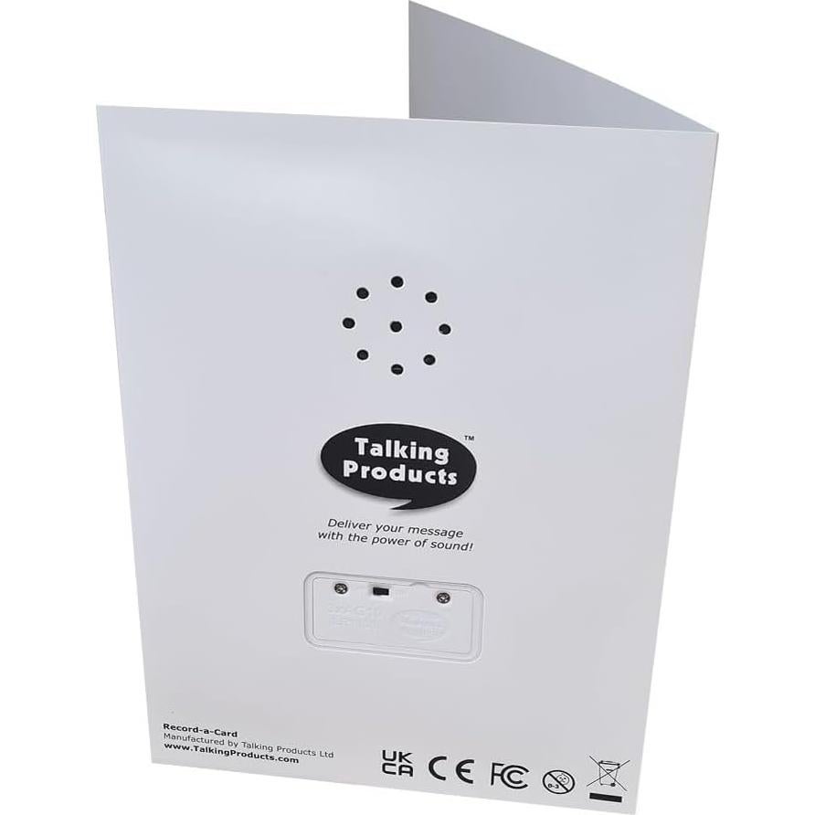 Tarjeta de Felicitación Grabable por Voz Productos Hablantes 40s