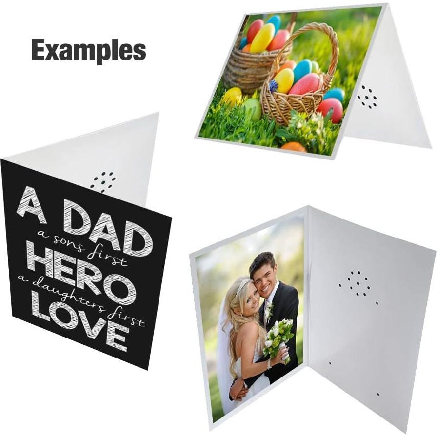 Tarjeta de Felicitación Grabable por Voz Productos Hablantes 40s