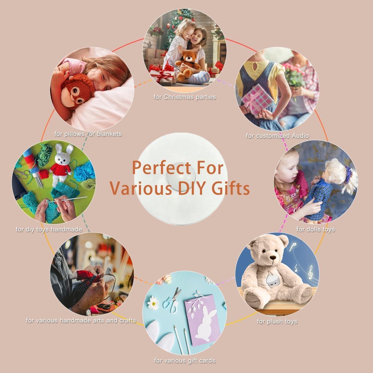 Grabadora de Voz XLW 195 Segundos para Juguetes Blancos 2P