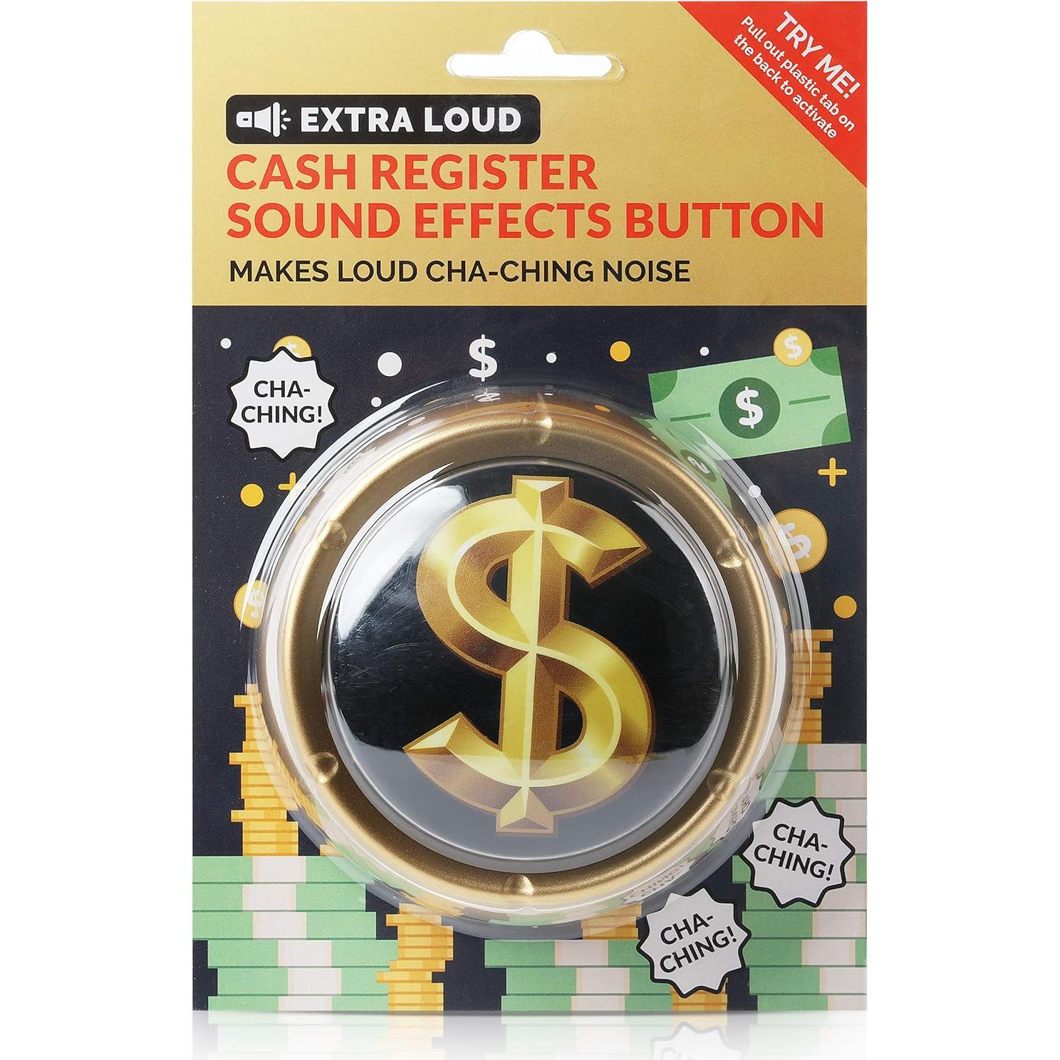 Botón de Sonido de Caja Registradora Monocle Breakers - Cha-Ching