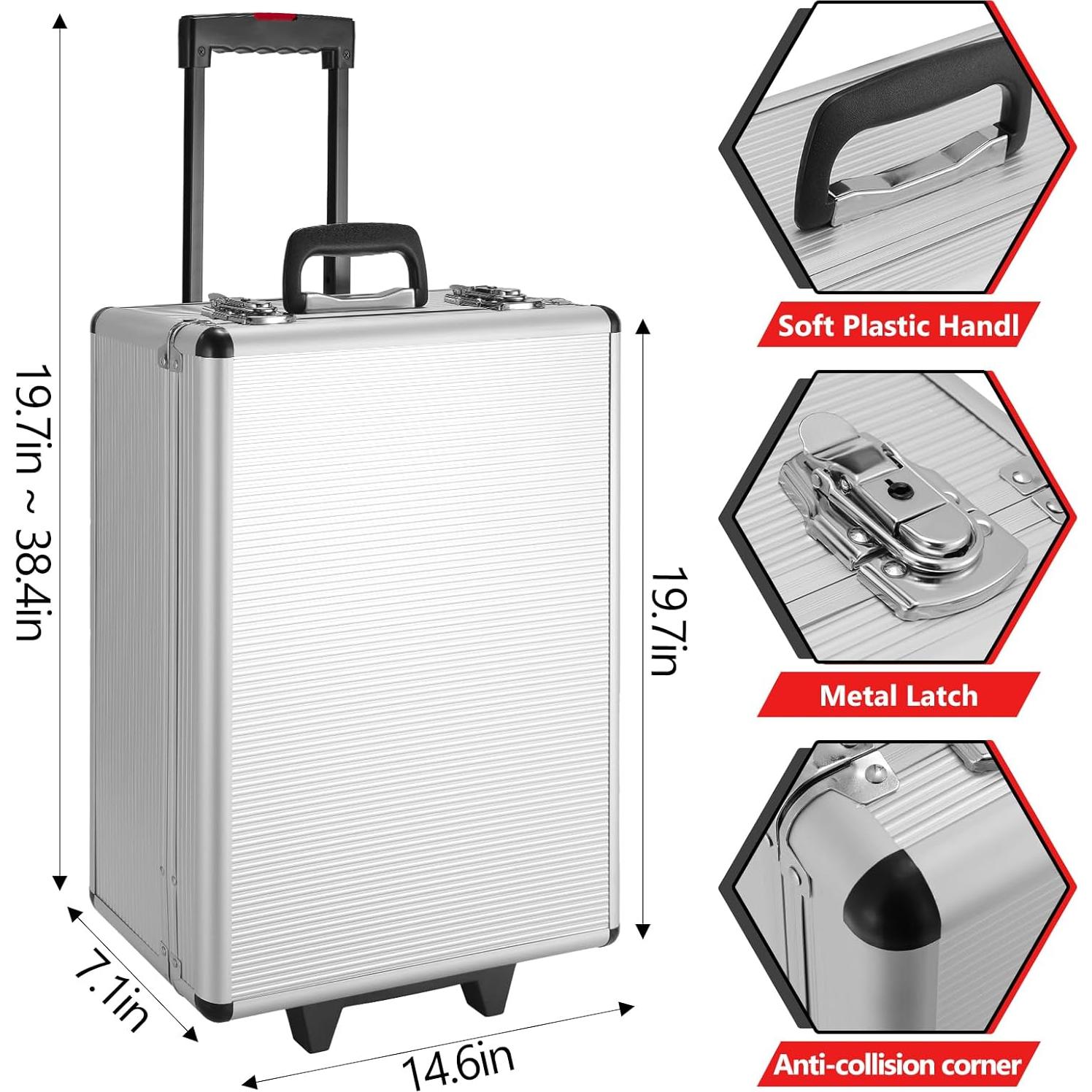 Juego de Herramientas Mecánicas TLGREEN 799 pcs con Estuche