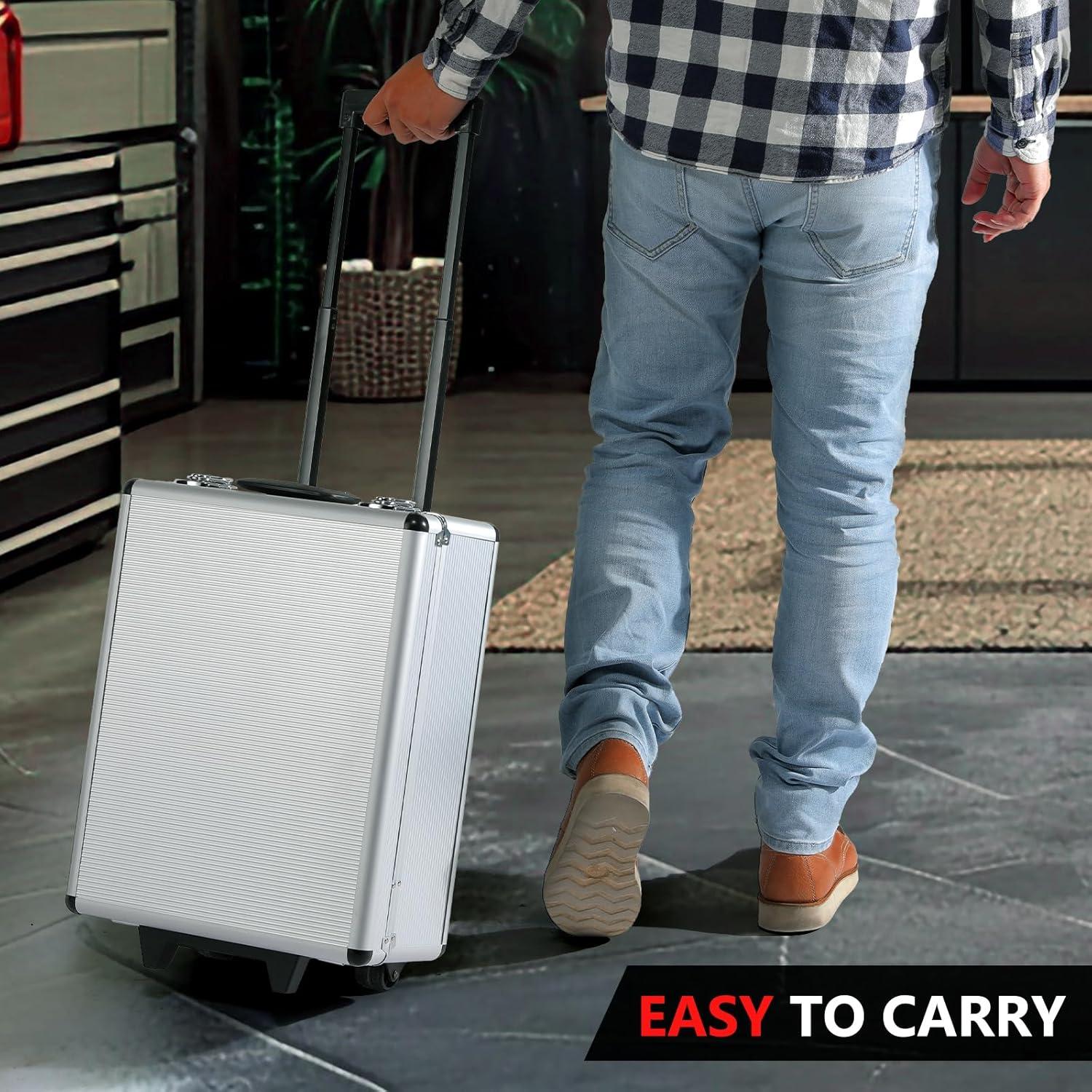 Juego de Herramientas Mecánicas TLGREEN 799 pcs con Estuche