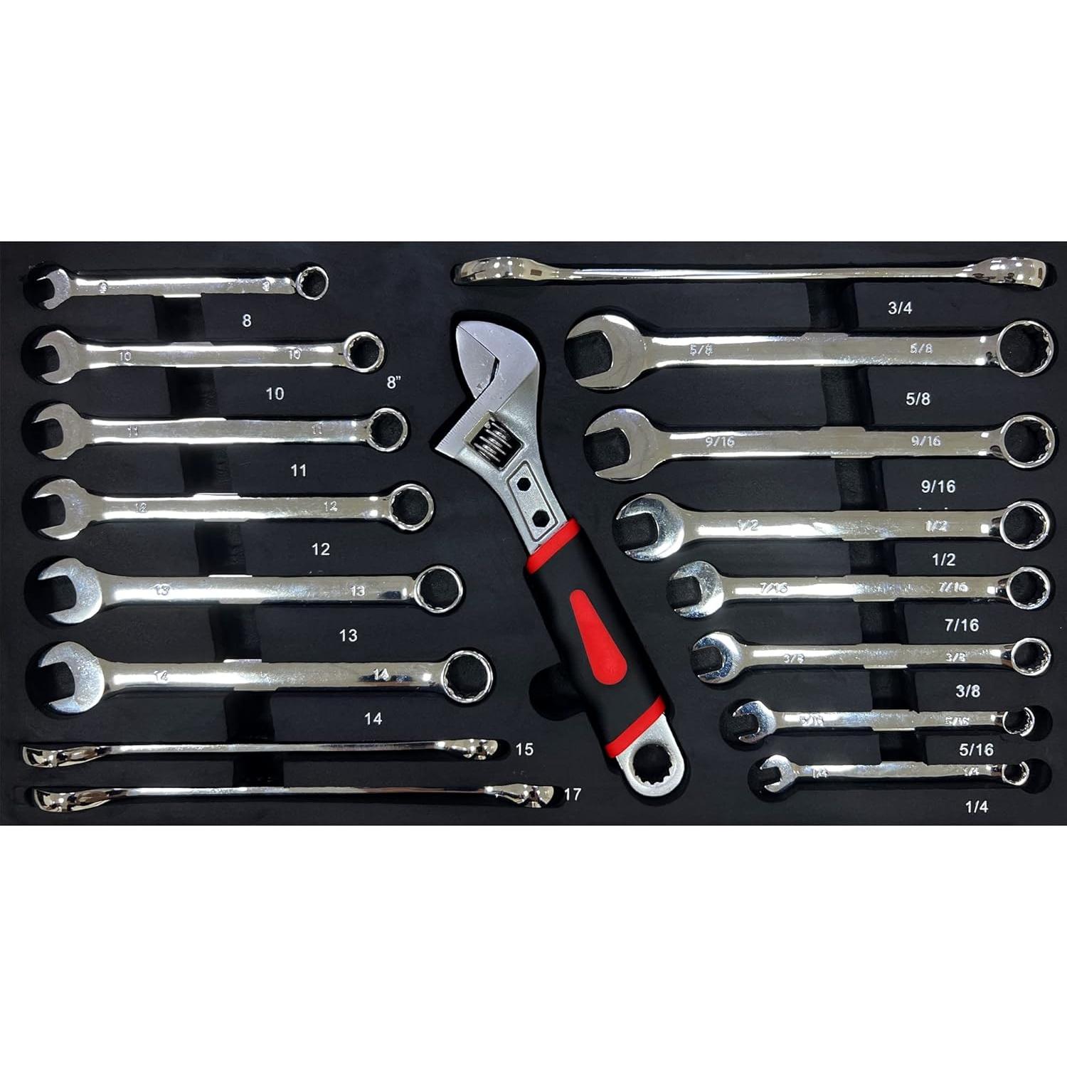 Juego de Herramientas 439 Piezas Nifoti Caja de Metal 20 kg